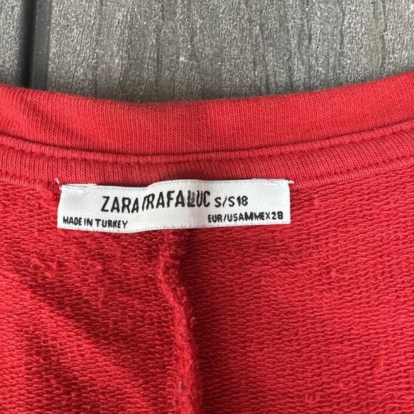 Zara Trafaluc Women Red Dress  Size S/S18 (Large) - Picture 2 of 8